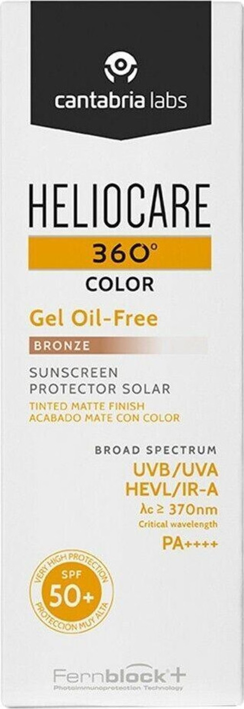 360 Gel Oil Free Bronze Spf 50 50 ML