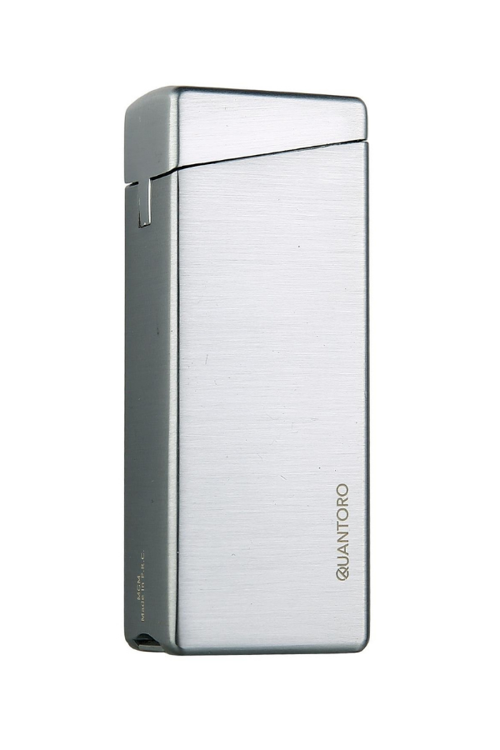 Tek Torch Pürmüz Gümüş Metal Puro Çakmağı
