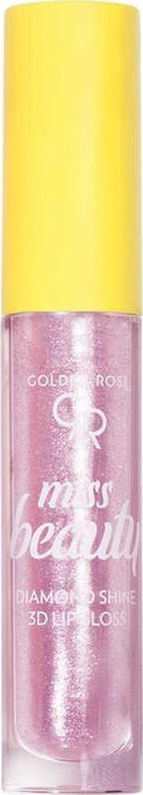 Miss Beauty Diamond Shine 3D Lipgloss No:01 Pink Dudak Parlatıcısı
