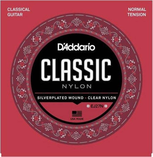 KLASİK GİTAR TEL SETİ (4/4), SILVERPLATED WOUND, C:EJ27N