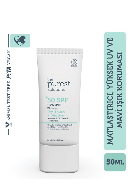 Yağlı Ve Karma Ciltler Için Matlaştırıcı Dry-Touch Güneş Koruyucu Krem 50 ml