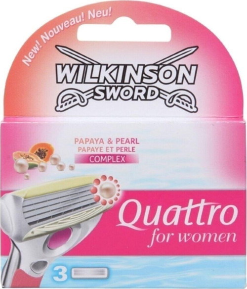 Quattro Kadın Yedek Tıraş Bıçağı 3'lü