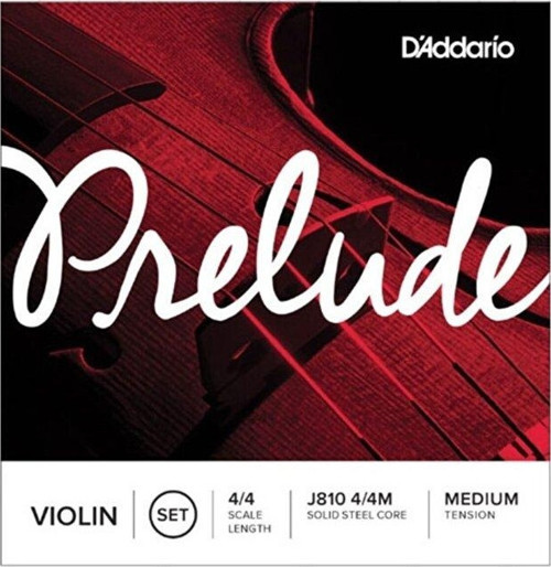 J810 4/4m Prelude Keman Teli (medium Tension)