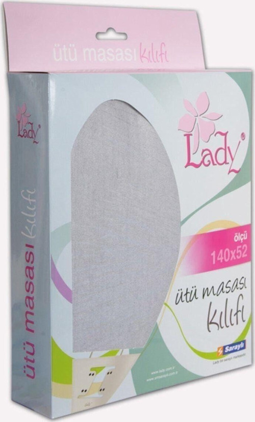 Saraylı Keçeli Isıya Dayanıklı Ütü Masası Kılıfı Örtüsü Bezi Düz (140x52)