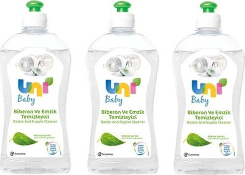 Biberon ve Emzik Temizleyici 500 ml 3 Adet