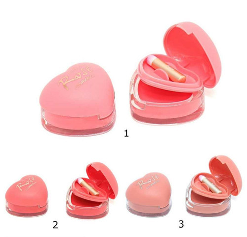 Rose Fırçalı, Kalpli Model Krem Allık No:2