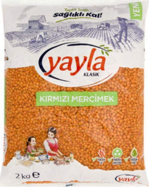 Kırmızı Mercimek 2 Kg