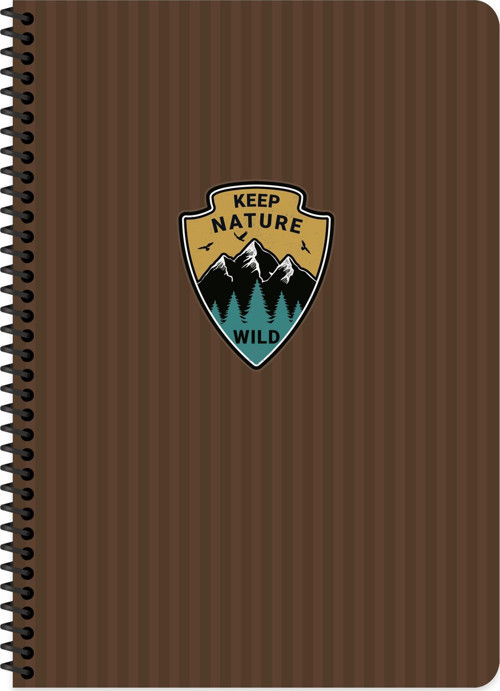 A4 Kareli Defter Outdoor - Kahverengi