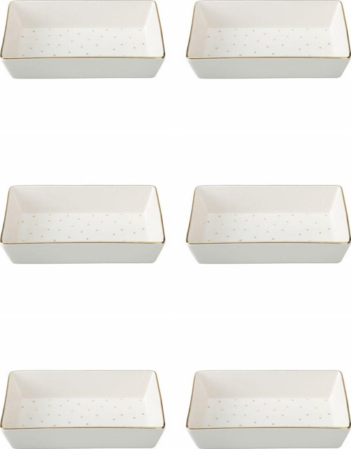 Forest Kahvaltı&Meze Tabağı 12x20cm 6 lı 04LFH000583