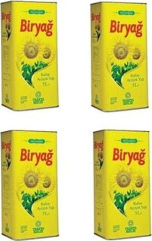 Ayçiçek Yağ 5 Lt*4