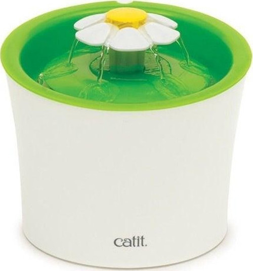 2.0 Flower Fountain Çiçekli Filtreli Su Kabı