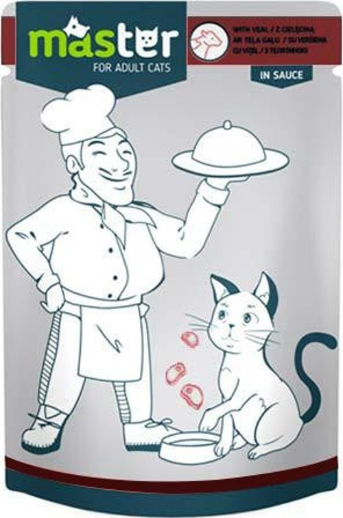 Dana Etli Pouch Kedi Maması Jöle 80 Gr
