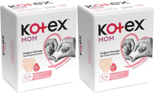 Mom Lohusa Külodu - Külot Bez S - Small - Küçük / M - Medium - Orta 16 Lı Set (2PK*8)