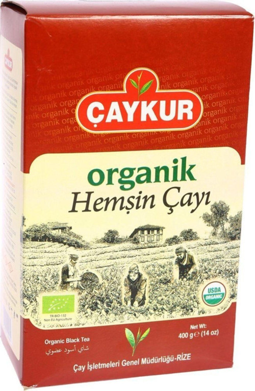 Organik Siyah Hemşin Çayı 400 Gr (Karton Kutu)