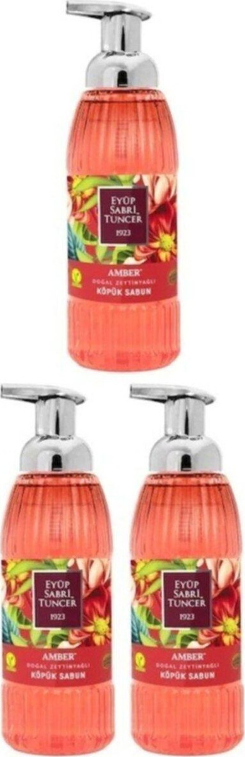 Amber Köpük El Sabun 500 Ml 3 Adet