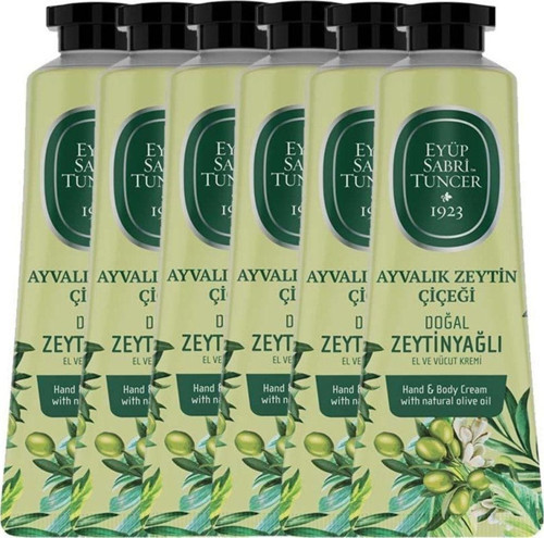 El Ve Vücut Kremi Ayvalık Zeytin Çiçeği 50 Ml X 6