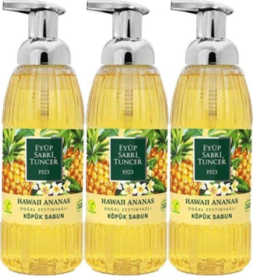 Hawaii Ananas Köpük Sabun 500 Ml X3