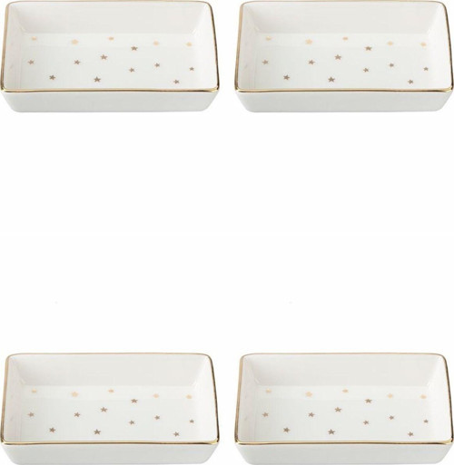 Forest Kahvaltı&Meze Tabağı 7x11cm 4'lü 04LFH000587
