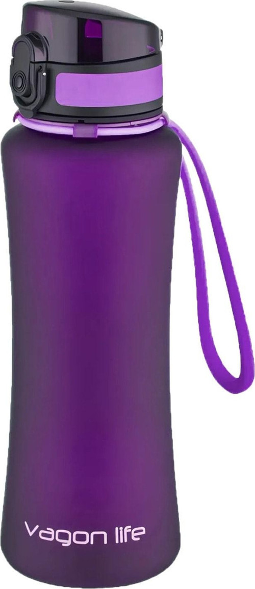 550 ml Tritan Silikon Taşıma Askılı Su Matarası