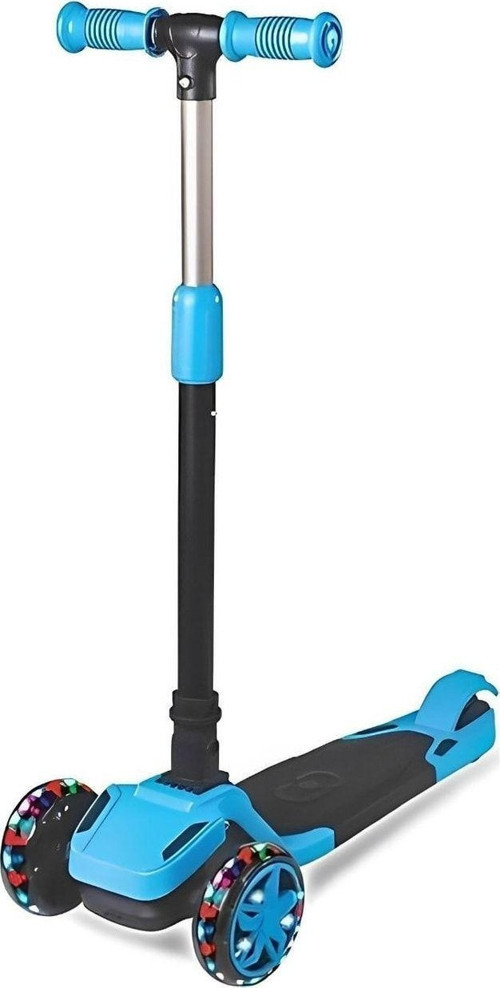 Tulpar 4 Yaş Led Işıklı 3 Tekerlek Yükseklik Ayarlı Katlanabilir Çocuk Scooter