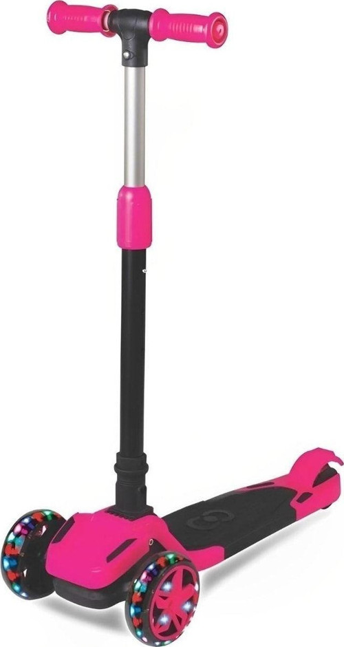 Tulpar 4 Yaş Led Işıklı 3 Tekerlek Yükseklik Ayarlı Katlanabilir Çocuk Scooter