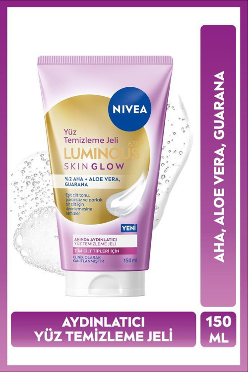 NIVEA Skin Glow Anında Aydınlatıcı Yüz Temizleme Jeli 150 ML