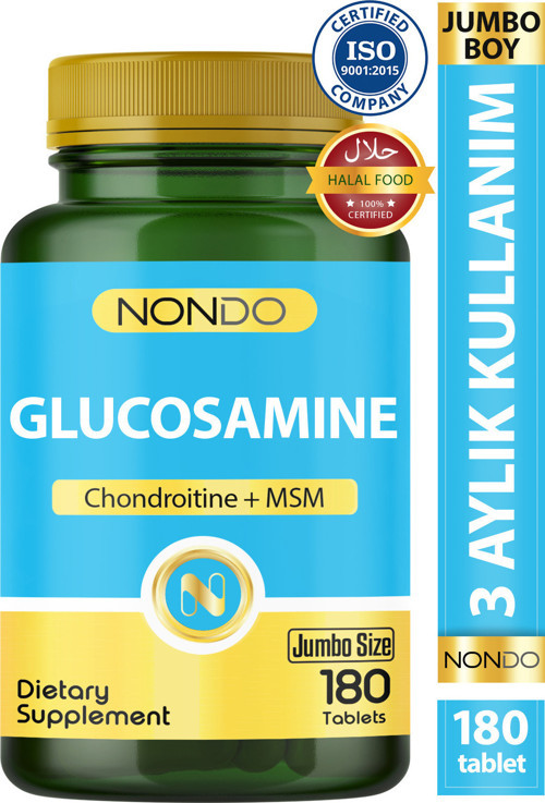 Glucosamine 180 Tablet (Jumbo Boy 3 Aylık Kullanım)