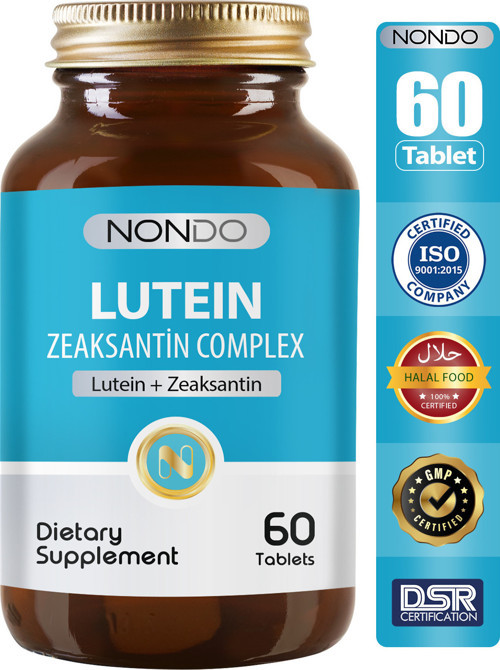Lutein Zeaksantin Complex 60 Tablet ( Astaksantin Selenyum Çinko Vitamin 6 Farklı Vitamin )