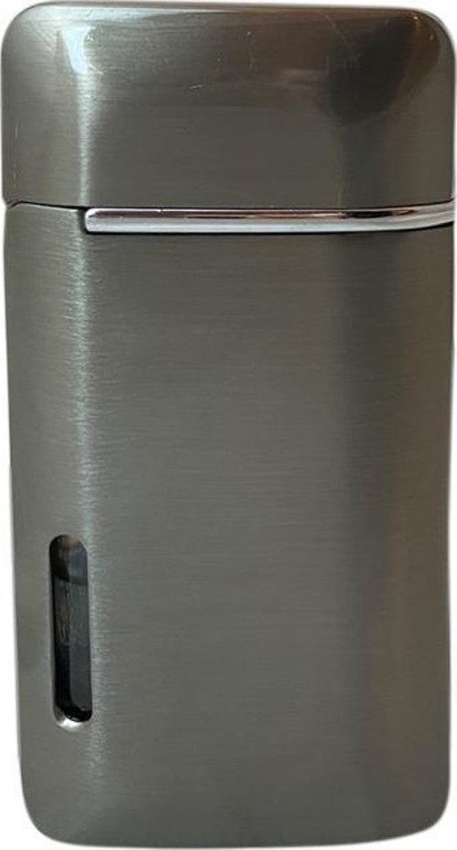 Çift Torch Pürmüz Gunmetal Puro Çakmağı