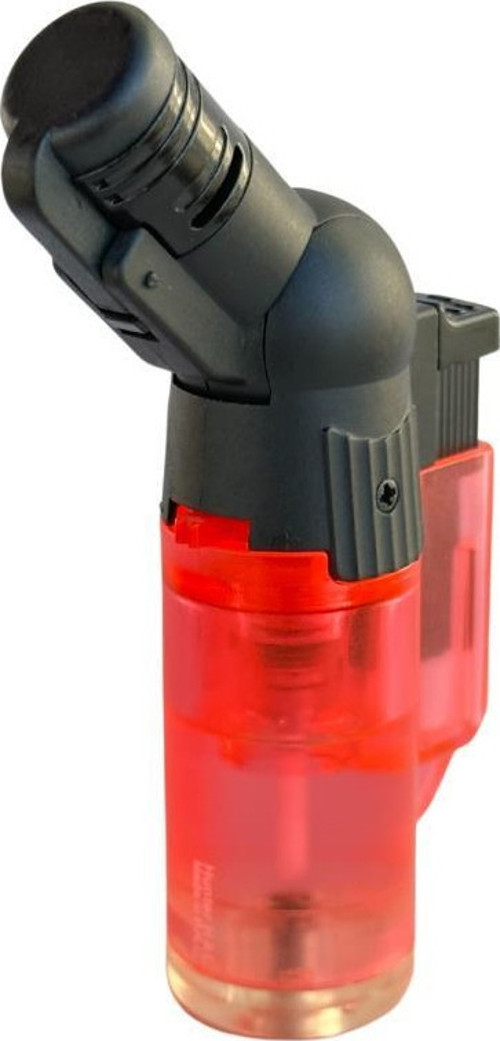 Tek Torch Pürmüz Kırmızı Puro Çakmağı