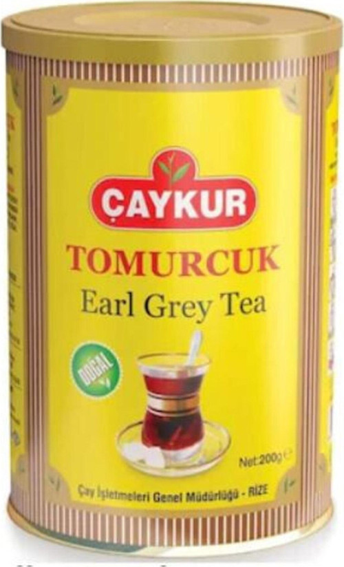Earl Grey Tea Tomurcuk Teneke Dökme Çay 200 Gr