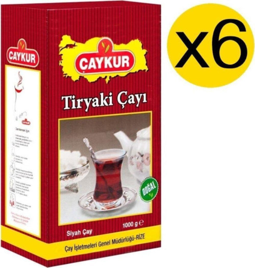 Tiryaki Çay 1 Kg X 6 Adet
