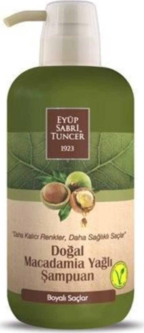 Doğal Macadamia Yağlı Şampuan 600Ml