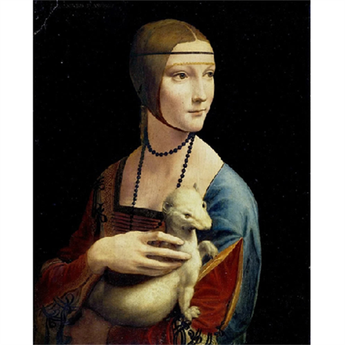 Pastelya Sayılarla Boyama Seti Çerçeveli Kasnaklı Leonardo Vinci Eserleri