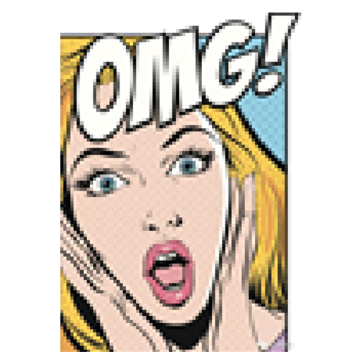 Pastelya Sayılarla Boyama Seti Rulo Çerçevesiz Pop Art Omg Boyama Seti