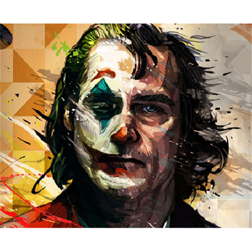 Pastelya Sayılarla Boyama Seti Çerçeveli Kasnaklı Renkli Joker