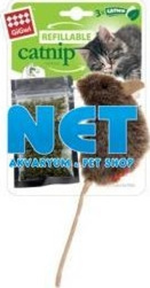 7051 Catnip Hazneli Fare Kedi Oyuncağı