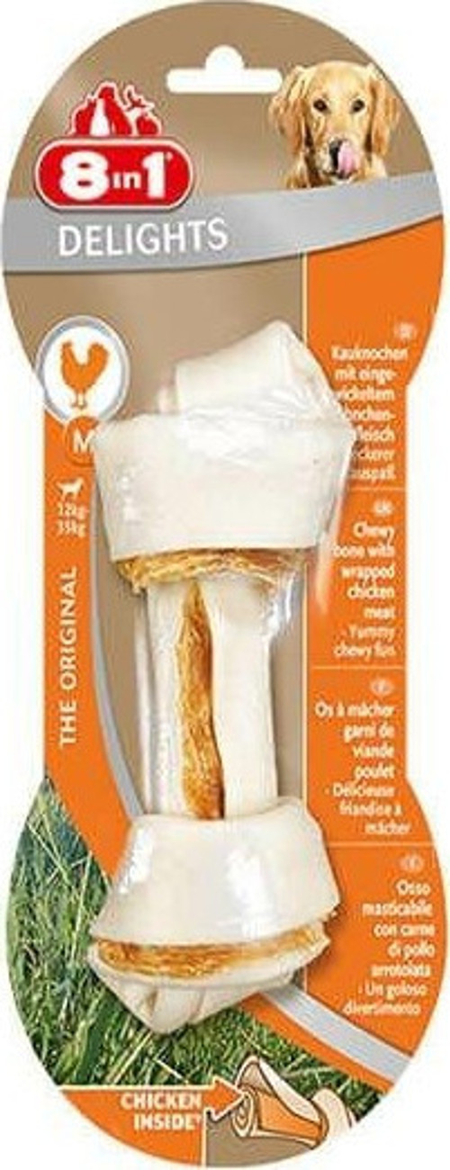 8 In 1 Delights Bones Tavuklu Köpek Kemik Ödülü Small 35 Gr