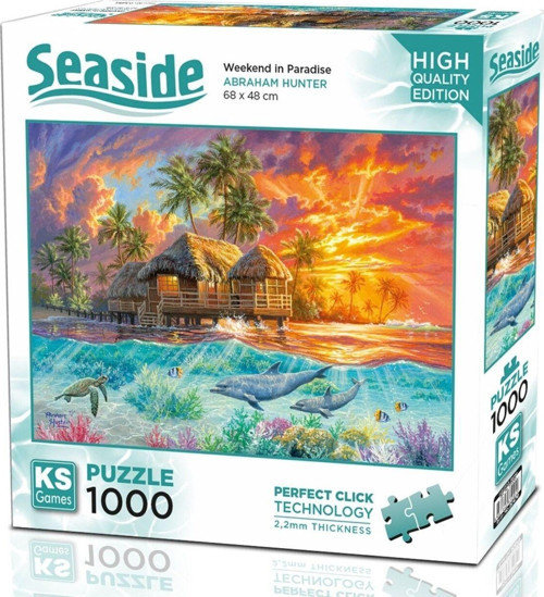 1000 Parça Cennette Hafta Sonu Yapboz - Weekend İn Paradise 1000 Pcs Puzzle