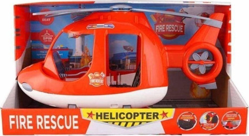 46 Cm Büyük Kırmızı İtfaiye Helikopteri