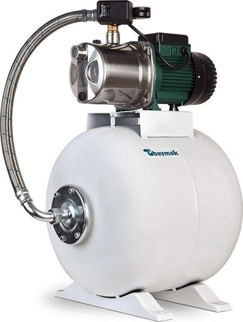 Jetinox 112-20LT Yatay Tanklı Hidrofor, 6 Kat 6 Daire