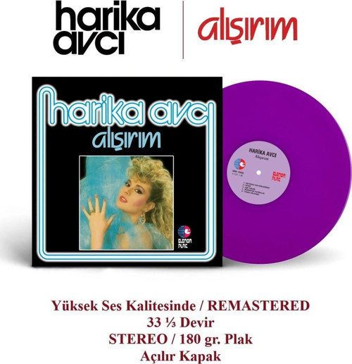 Harika Avcı - Alışırım Renkli Plak