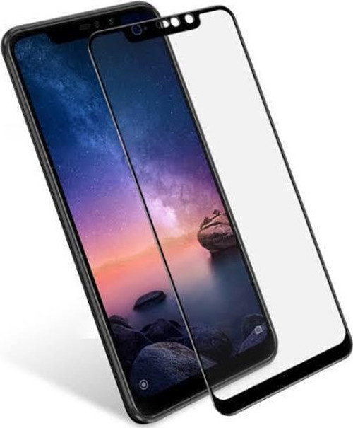 NANO Teknoloji XİOAMİ Mİ 8 Lite Siyah Kırılmaz Cam Ekran Koruyucu