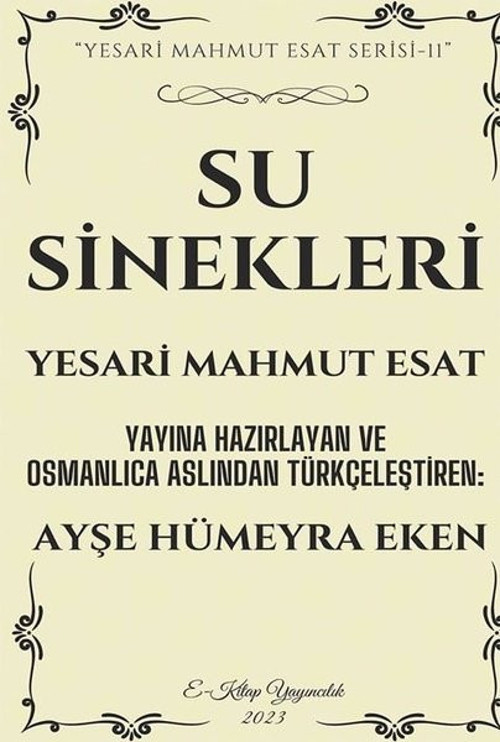 E Kitap Yayıncılık Su Sinekleri