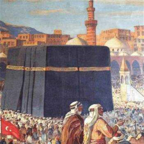 Pastelya Sayılarla Boyama Seti Rulo Çerçevesiz Osmanlı Dönemi Kabe