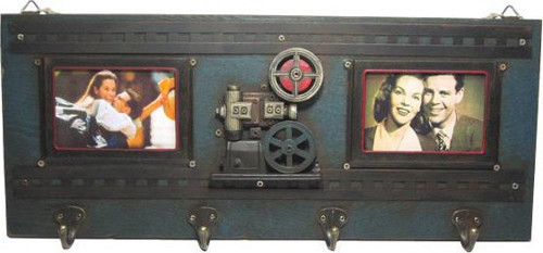 Dekoratif Metal Askı Çerçeveli Sinema Temalı Hediyelik