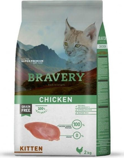 Kitten Tavuklu Tahılsız Yavru Kedi Maması 2 Kg