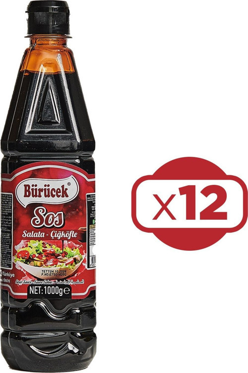 Salata ve Çiğ Köfte Sosu 1000 ml x 12 Adet