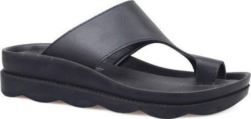 1742 SİYAH CİLT COMFORT CASUAL PARMAKARASI ANATOMİK TERLİK
