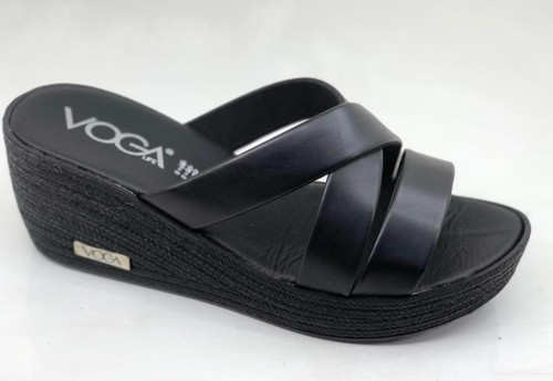 2003 SİYAH DOLGU TABAN COMFORT CASUAL BAYAN TERLİK